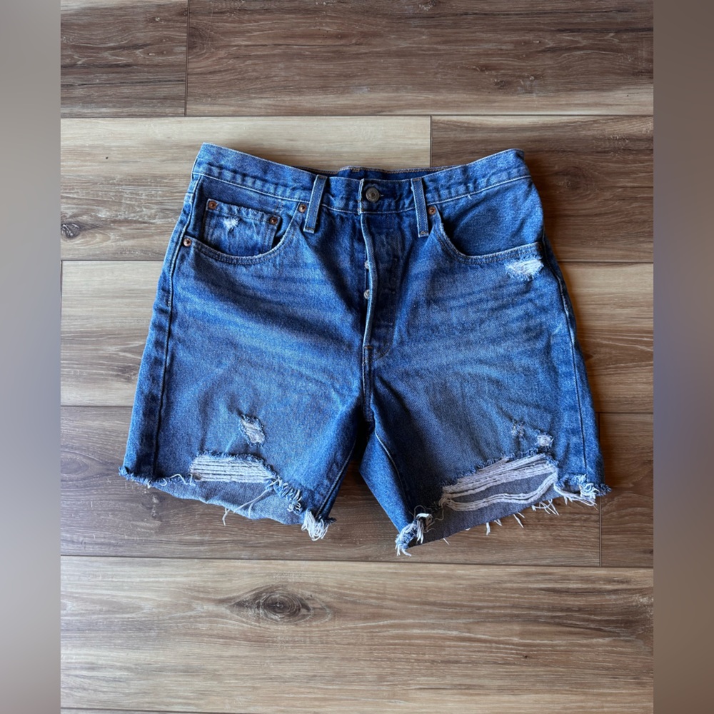 Levi's Classic Blue Jean Shorts